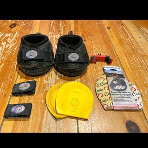 Cavallo Trek Slim Sole Hoof Boot Pair - Size 2 (Slim) - Plus Extras